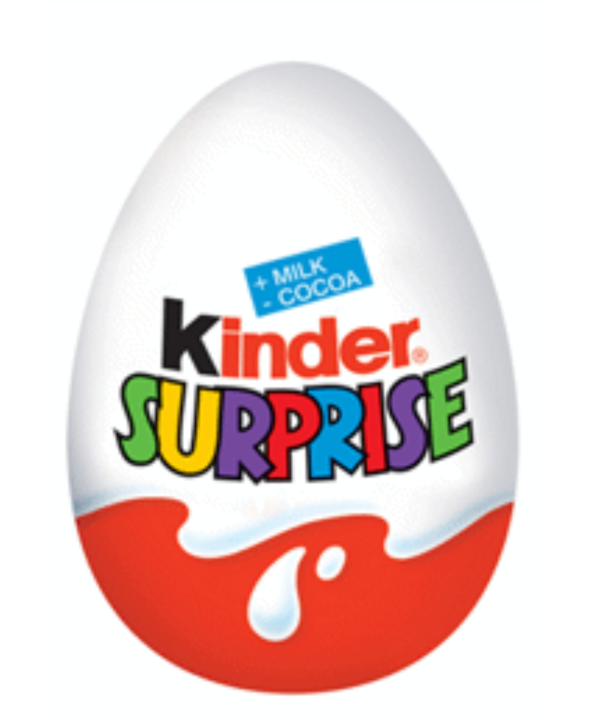 Šokoladinis kiaušinis Kinder Surprise