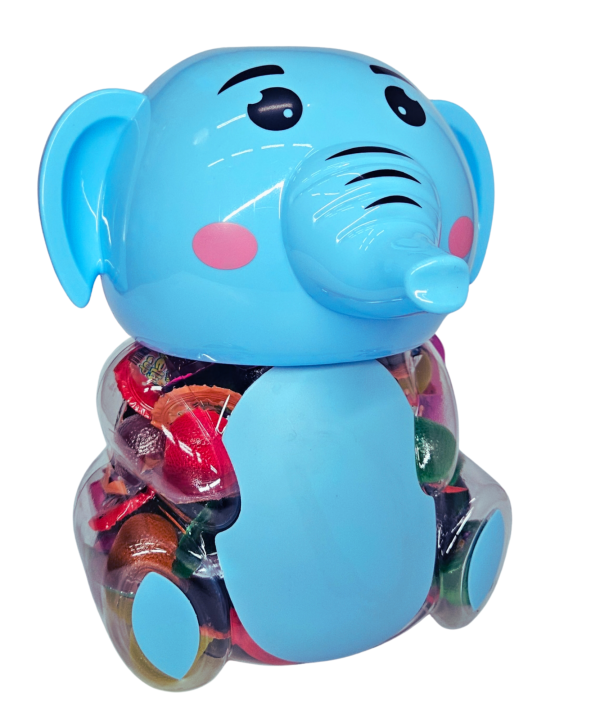 Želinis saldainis Jelly Cup Elephant, 100 vnt