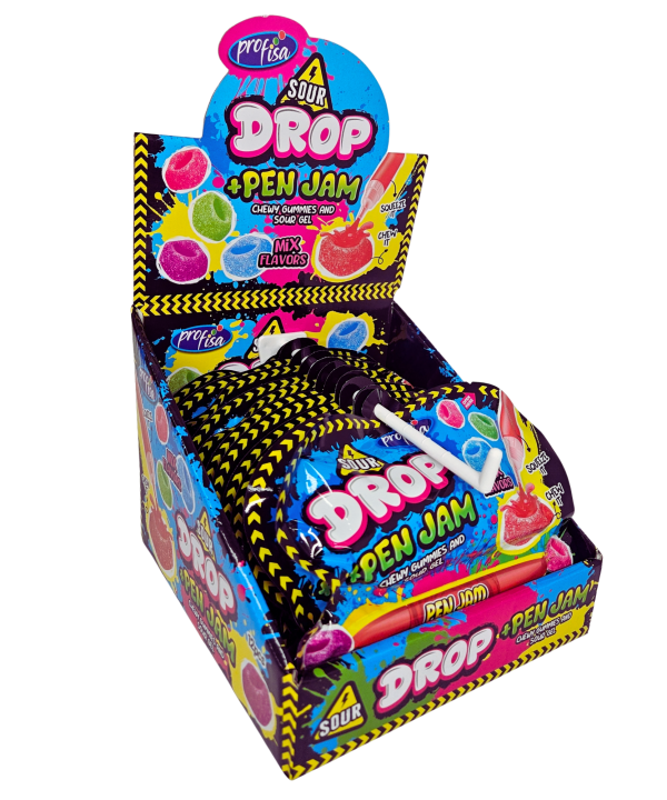 Saldainis Mix Sour Drop & Pen Jam