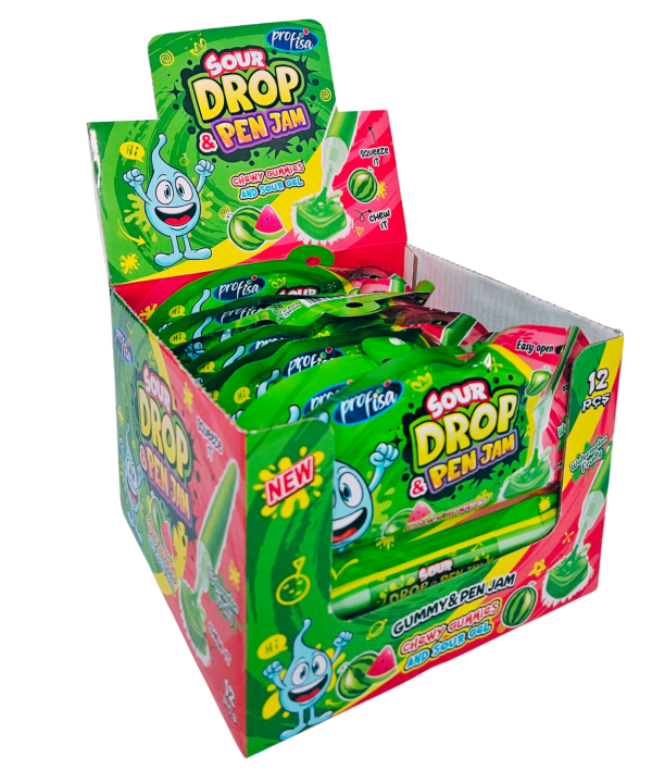Saldainis Watermelon Sour Drop & Pen Jam