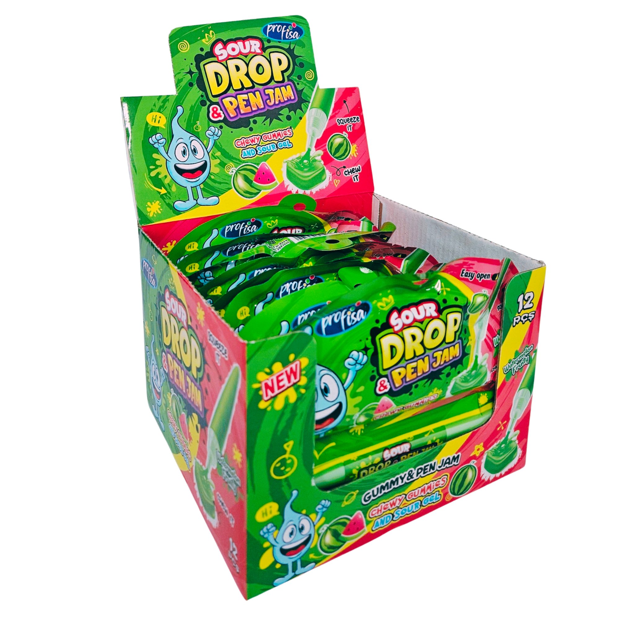 Saldainis Watermelon Sour Drop & Pen Jam