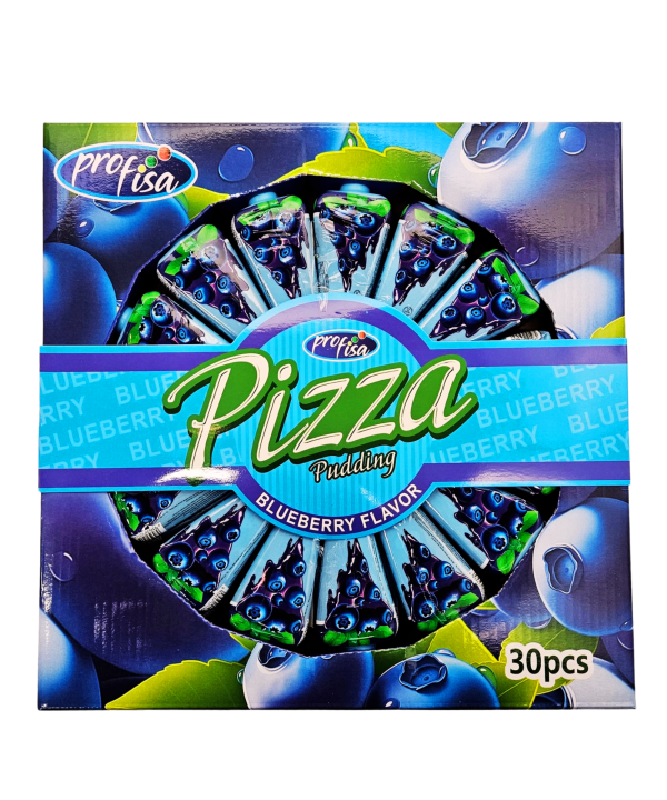 Saldainis Jelly Pizza Blueberry, 30vnt