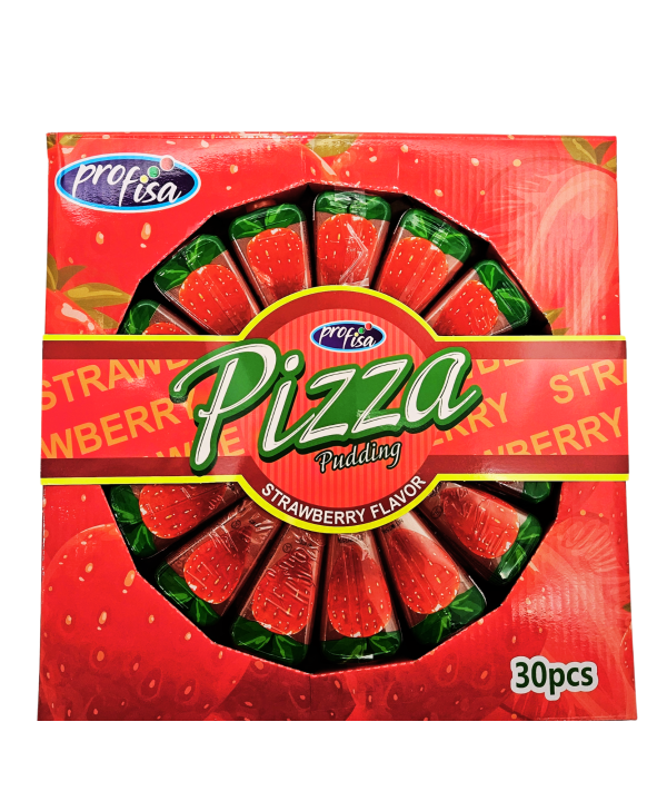 Saldainis Jelly Pizza Strawberry, 30vnt