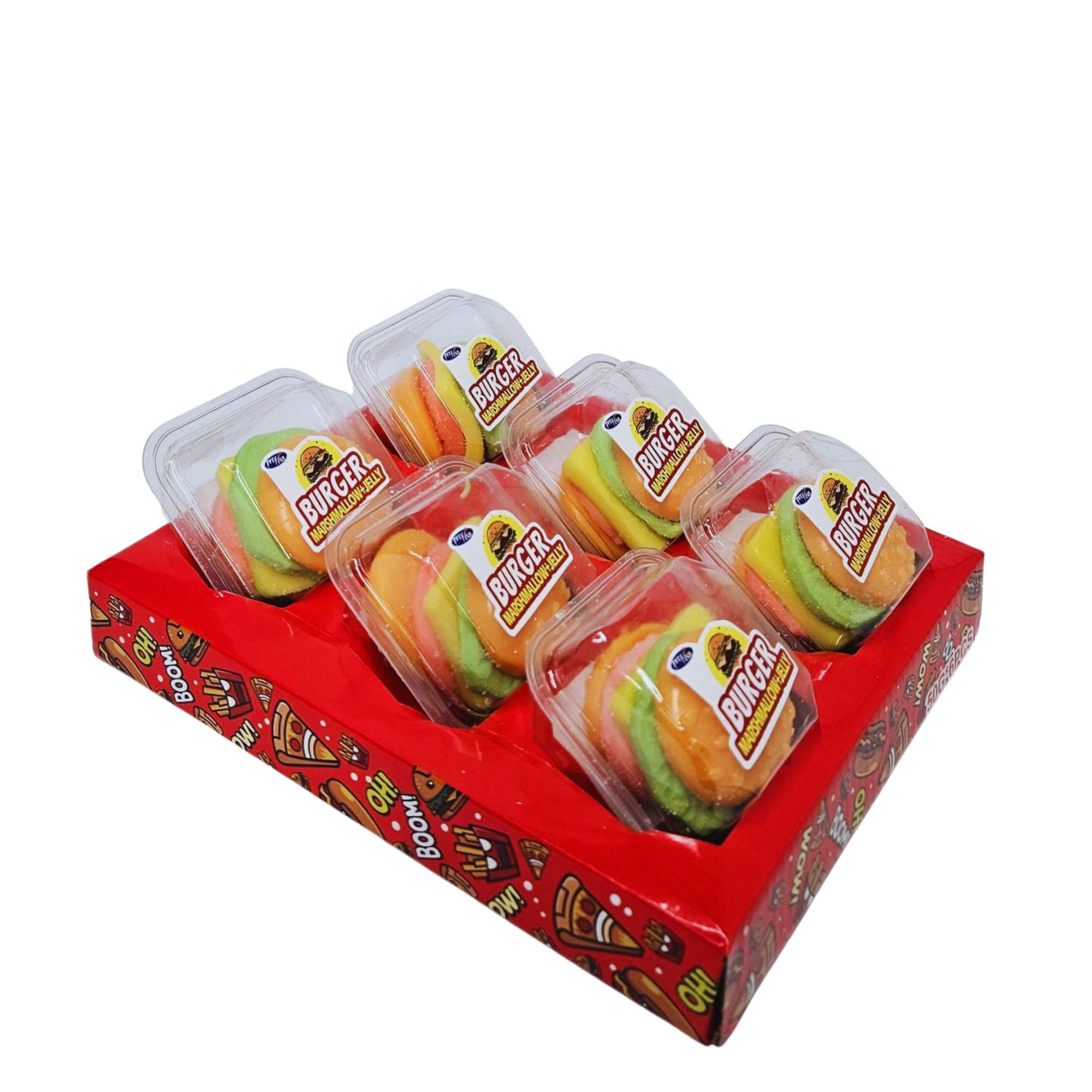 Saldainis Burger Marshmallow + Jelly