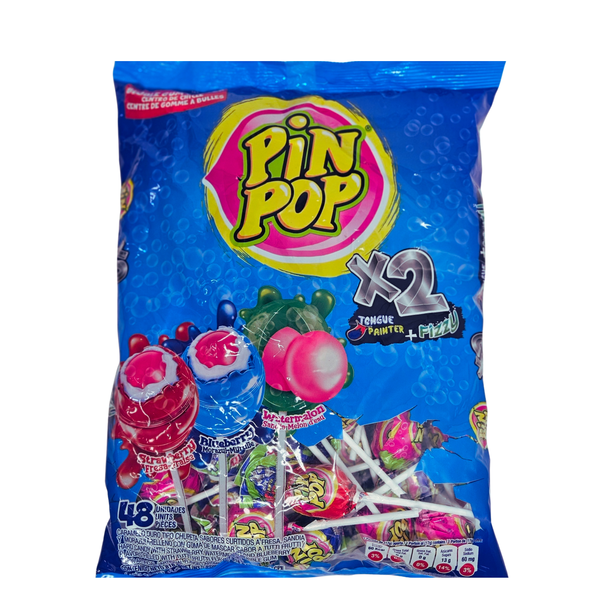Ledinukai Pin Pop x2, 48 vnt
