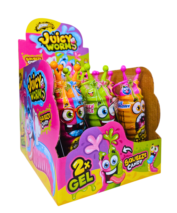 Saldainis Juicy Worms