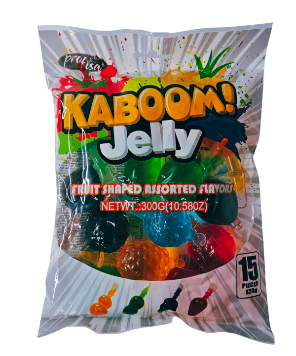 Saldainis Kaboom Jelly, 15 vnt