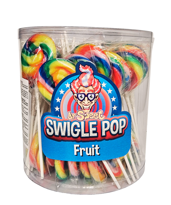 Ledinukai Swigle Pop Fruit, 50 vnt
