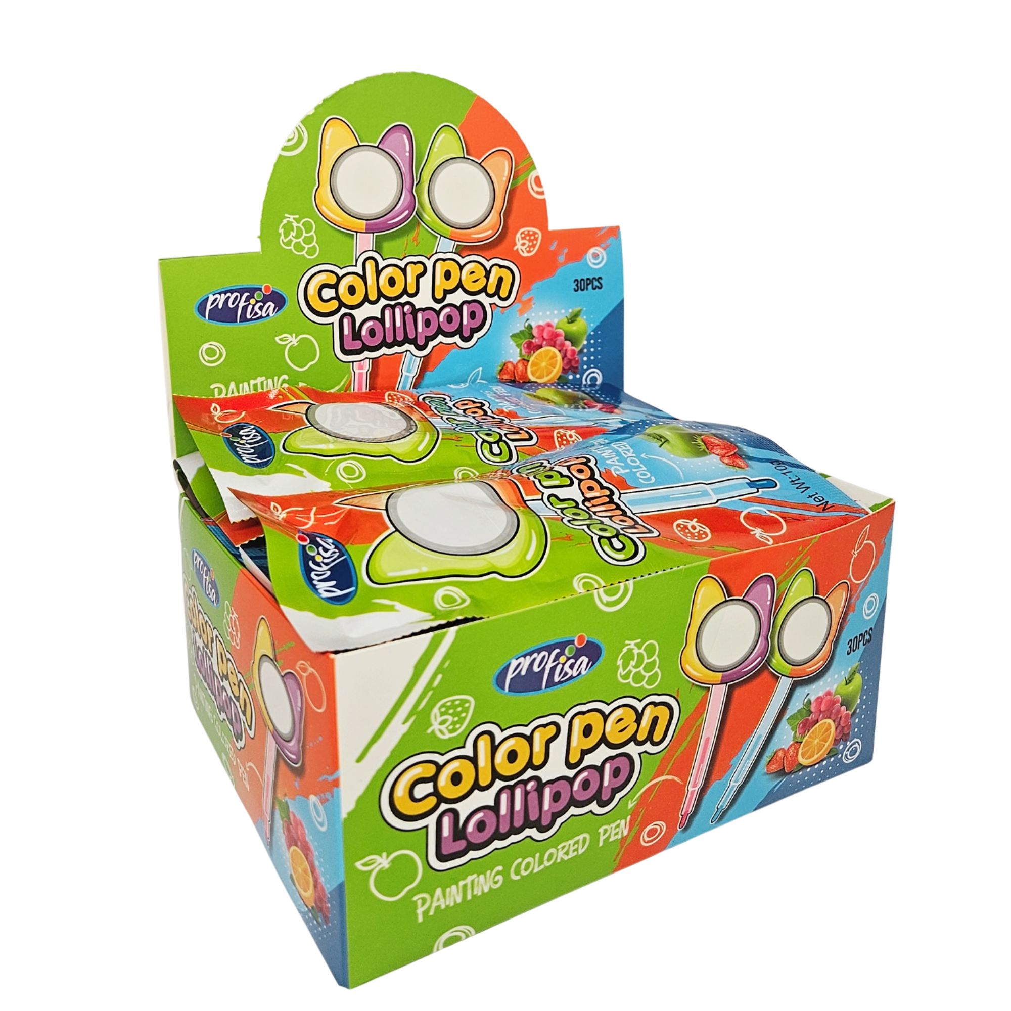 Ledinukas Color Pen Lollipop