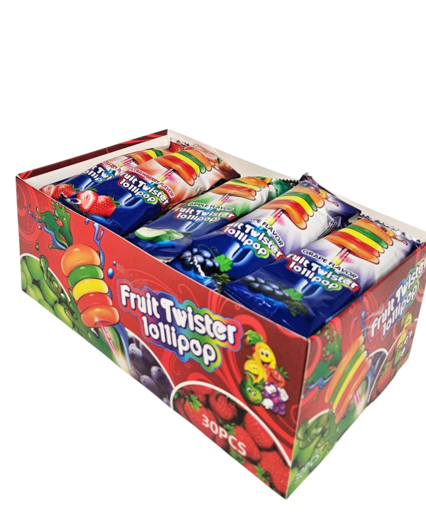 Ledinukas Fruit Twister Lollipop