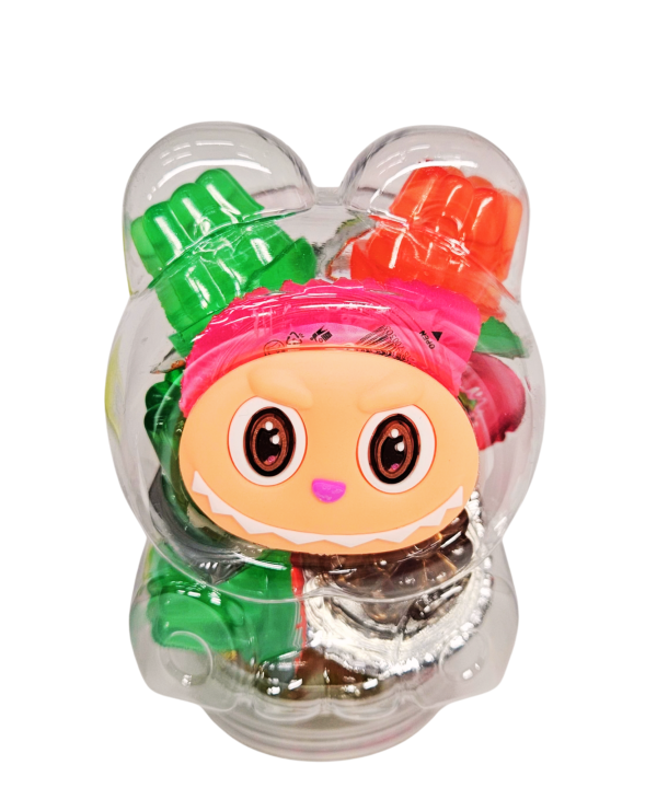Želinis saldainis Jelly Cup Monster, 10 vnt