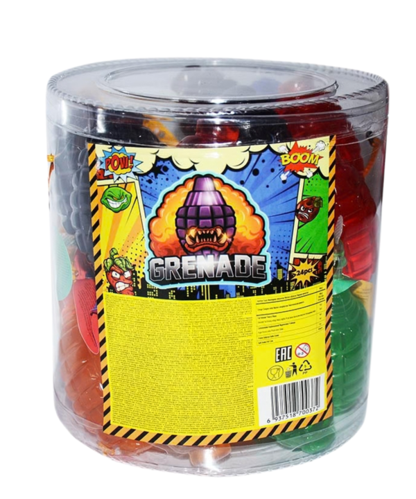 Saldainis Grenade Jelly, 24vnt
