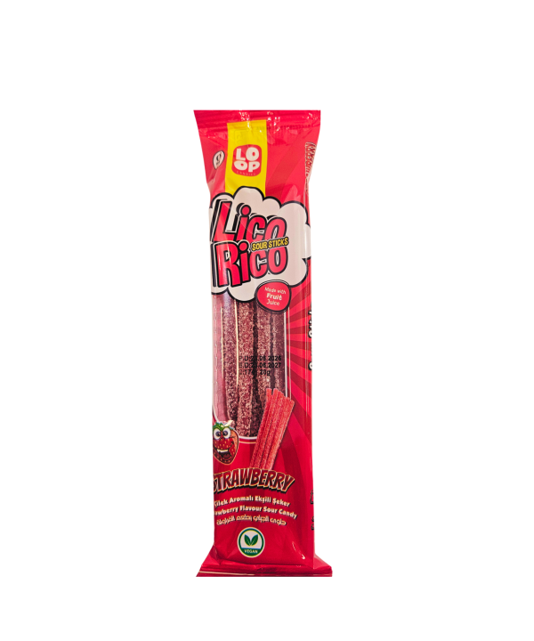 Guminukas Licorico Strawberry