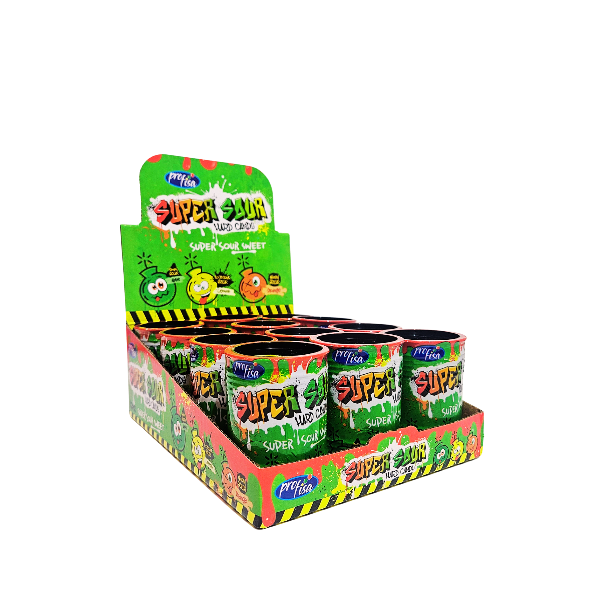 Saldainiai Super Sour Hard Candy