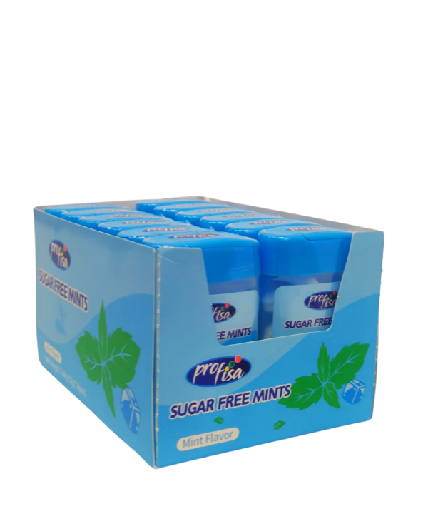 Becukriai mėtiniai saldainiai Sugar Free Mints, 12vnt
