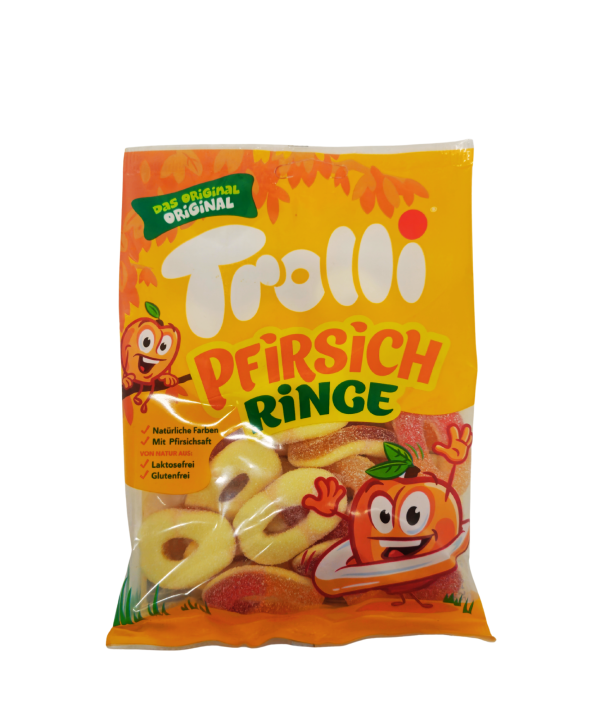 Trolli Persikų žiedai guminukai