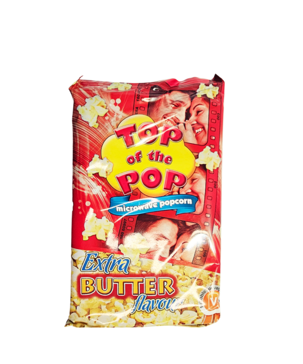 Mikrobangų Top of the Pop spragėsiai su sviesto skoniu