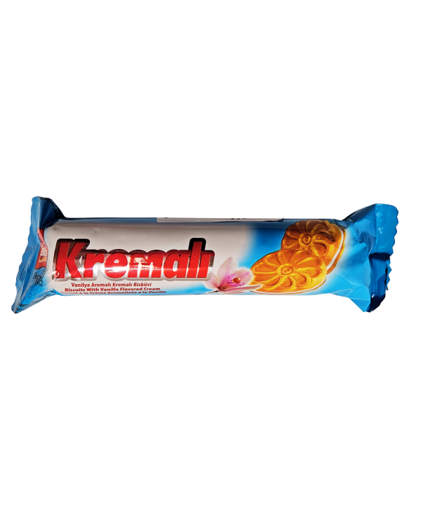 Sausainiai Kremali su vanilės skonio kremu