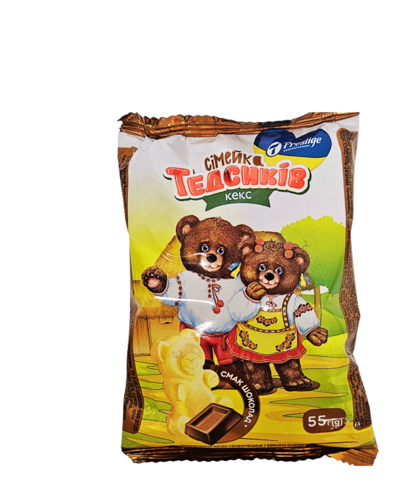 Semejka Tedsikov keksiukas su šokolado skonio įdaru