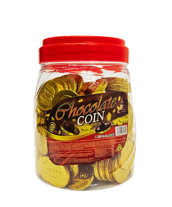Šokoladinės monetos Chocolate Coin, 200vnt