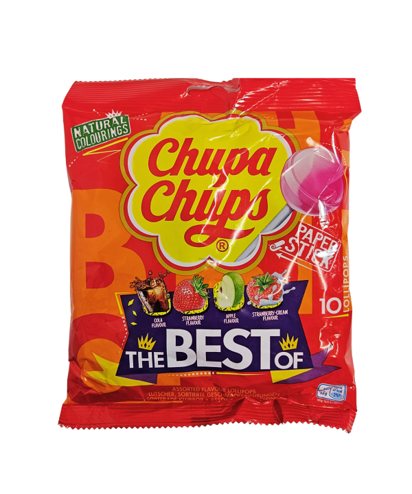 Chupa Chups įvairių skonių ledinukai