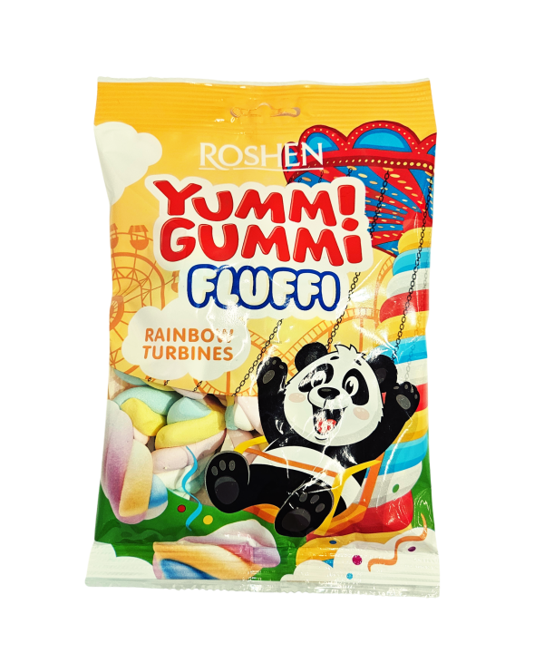 Yummi Gummi Fluffi Rainbow Turbines zefyrai