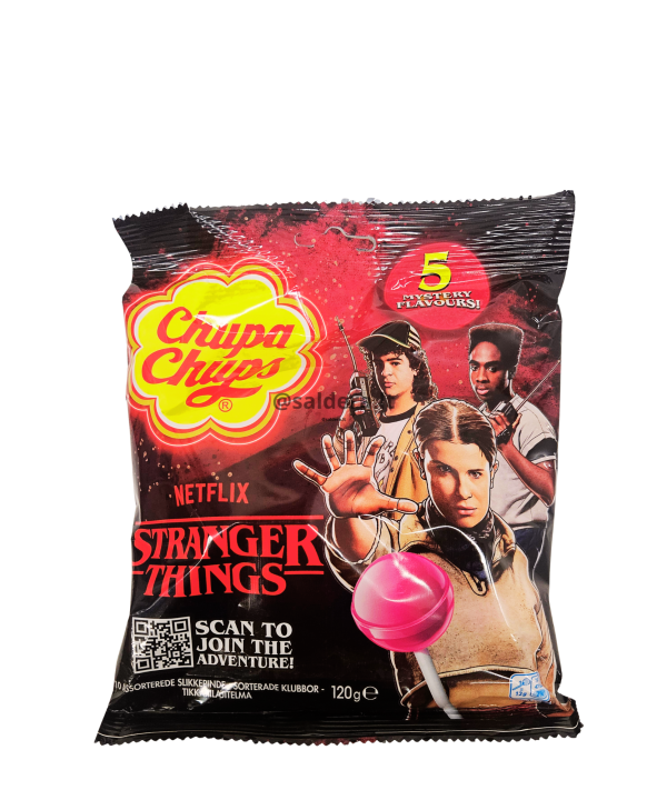 Chupa Chups Stranger Things įvairių skonių ledinukai