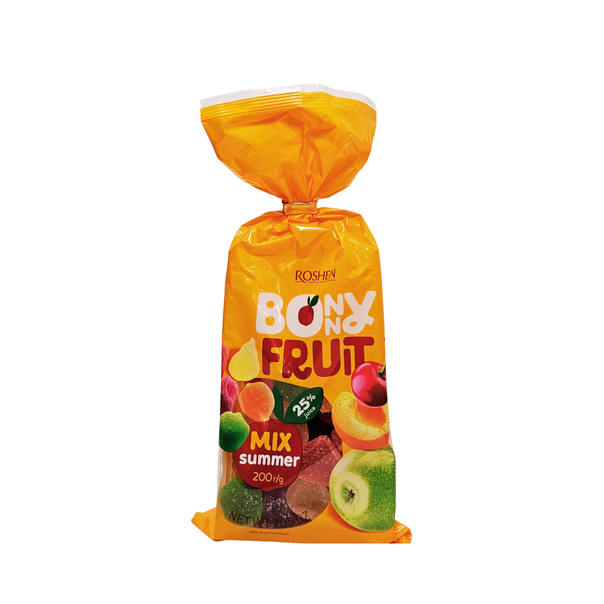 Roshen Bonny Fruit Summer Mix vaisiniai saldainiai