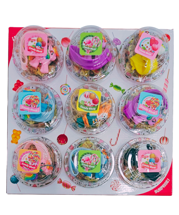 Candy Shop žele saldainiai ir pakabukas