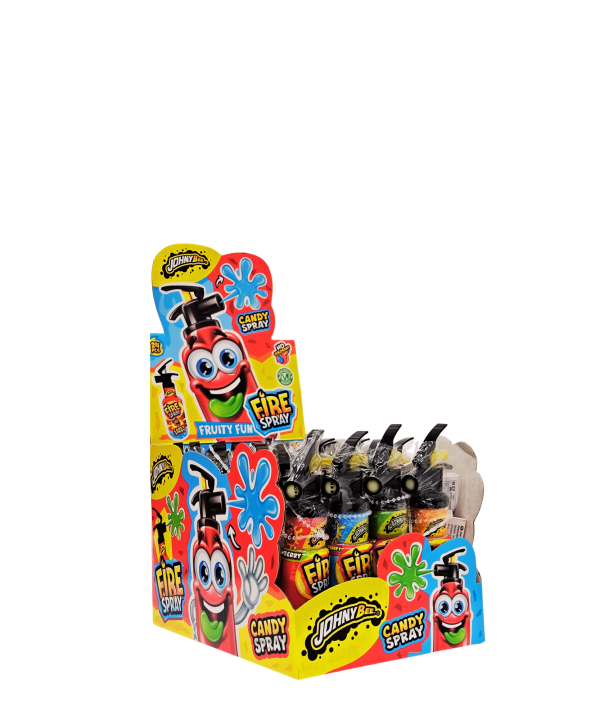 Johny Bee Fire Spray skystas purškiamas saldainis - 1vnt