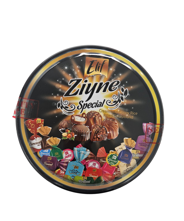 Elif Ziyne Special šokoladinių saldainių asorti metalinėje dėžutėje