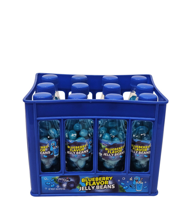 Blueberry Flavor Jelly Beans mėlynių skonio želė saldainiai