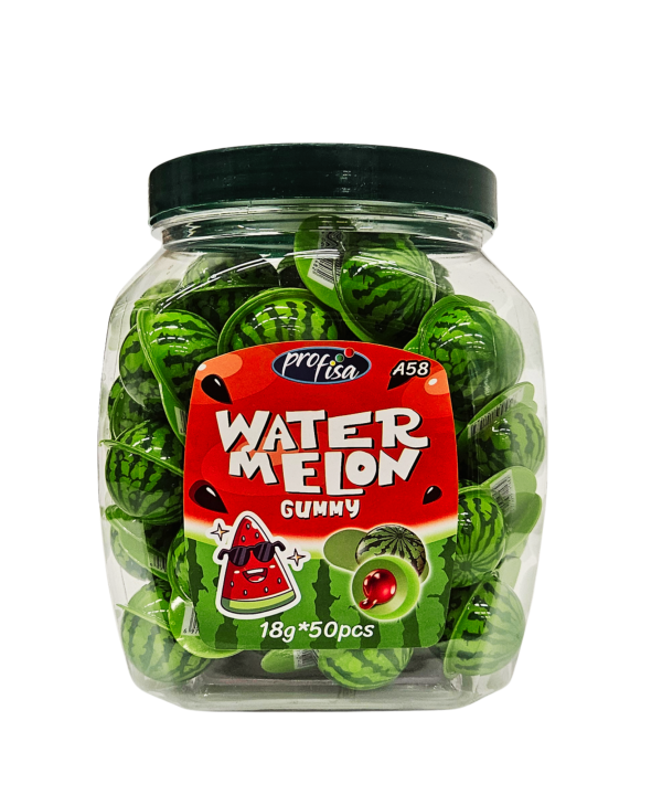 Profisa Watermelon Gummy – arbūzų skonio guminukai, 50 vnt