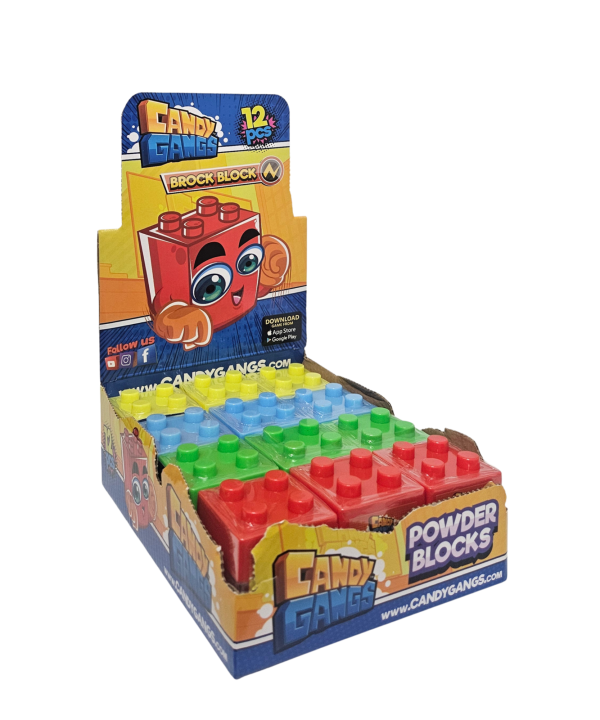 Candy Gangs Brock Block pastiliniai saldainiai