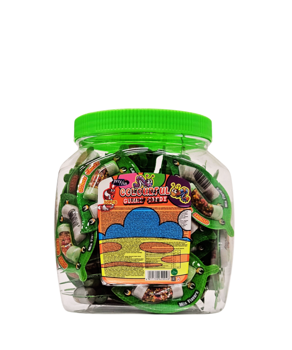 Colourful Gummy Candy – spalvingi saldainiai, 50 vnt