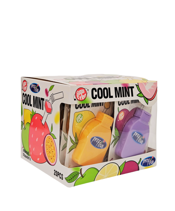 Cool Mint becukriai dražė saldainiai su saldikliais