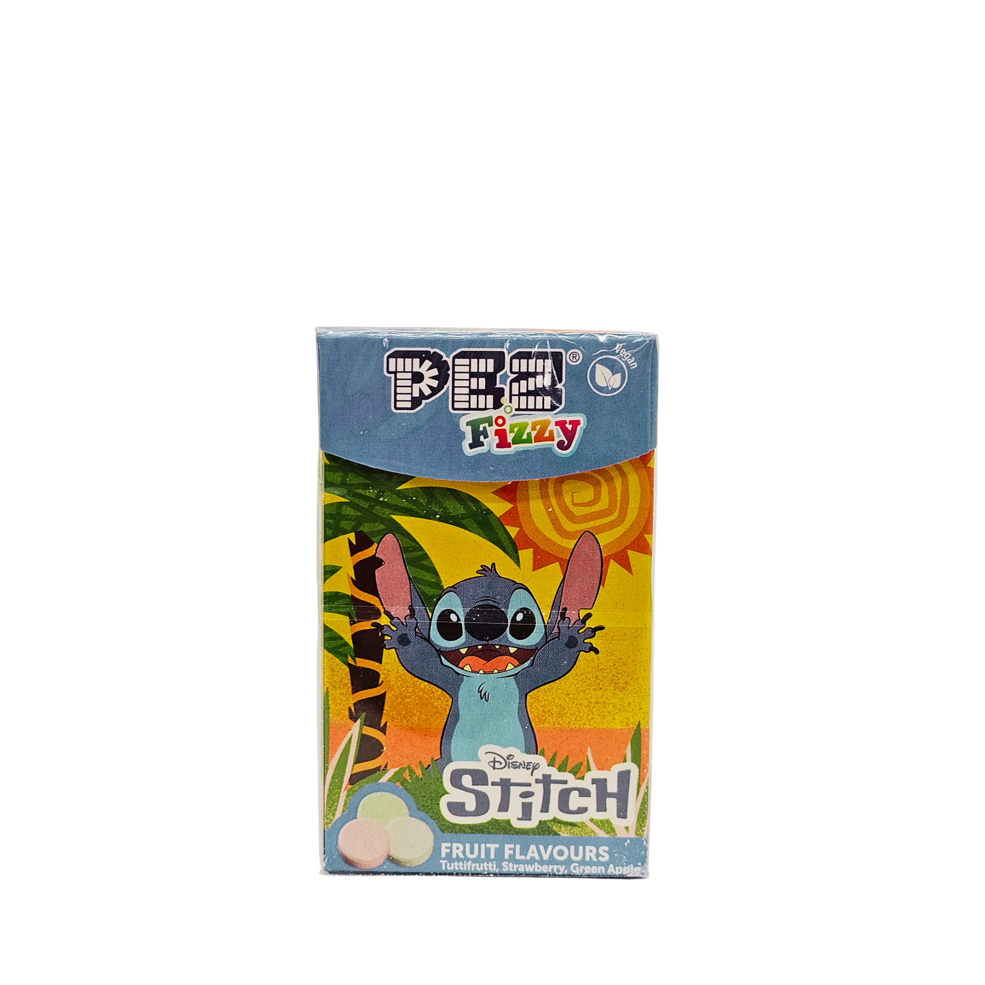 PEZ Fizzy Disney šnypščiantys vaisių skonio saldainiai