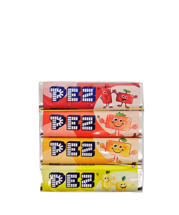 PEZ vaisių skonio pastilės, 4 skonių rinkinys - 1 vnt
