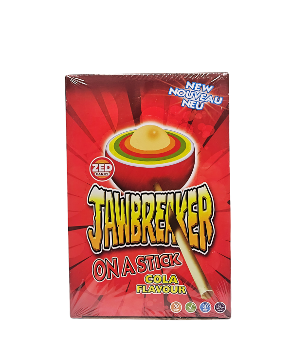 Jawbreaker on a Stick milžiniškas saldainis ant pagaliuko kolos skonio