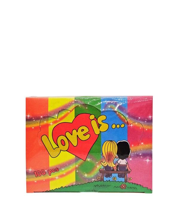 Love is... vaisių skonio kramtomoji guma, 100 vnt