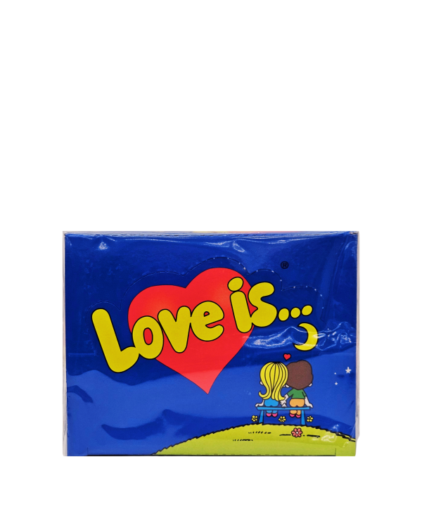 Love is... braškių ir bananų skonio kramtomoji guma, 100 vnt