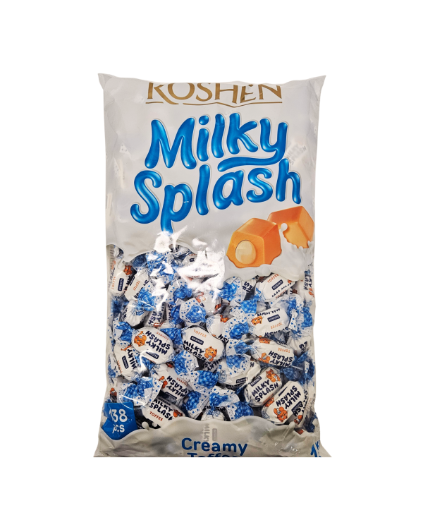 Roshen Milky Splash irisai su pieniniu įdaru