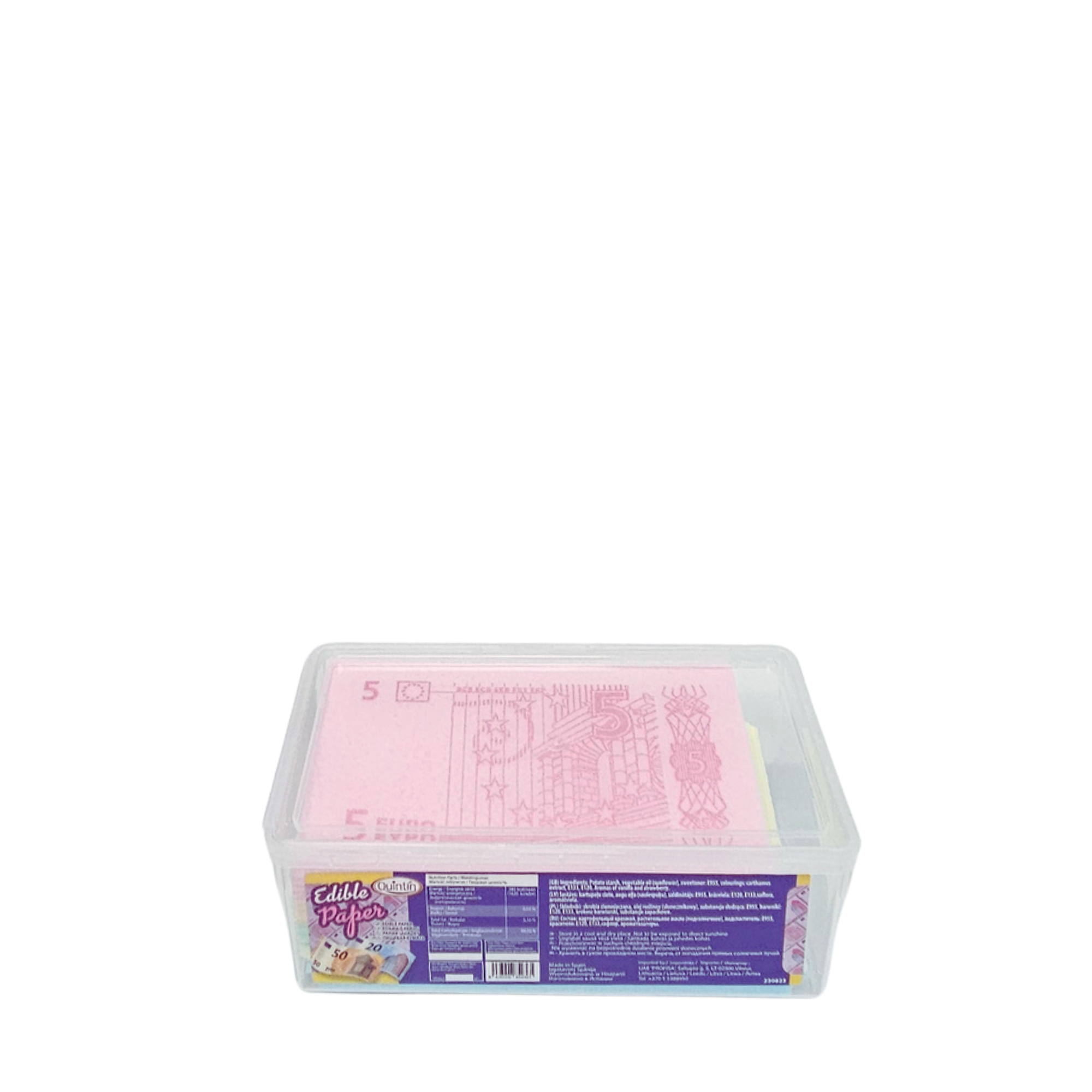 Quintin Edible Pocket valgomi pinigėliai 100 vnt.