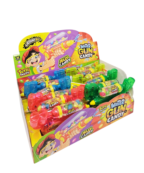 Tutti Frutti Water Gun Jelly Candy želė saldainiai su žaislu