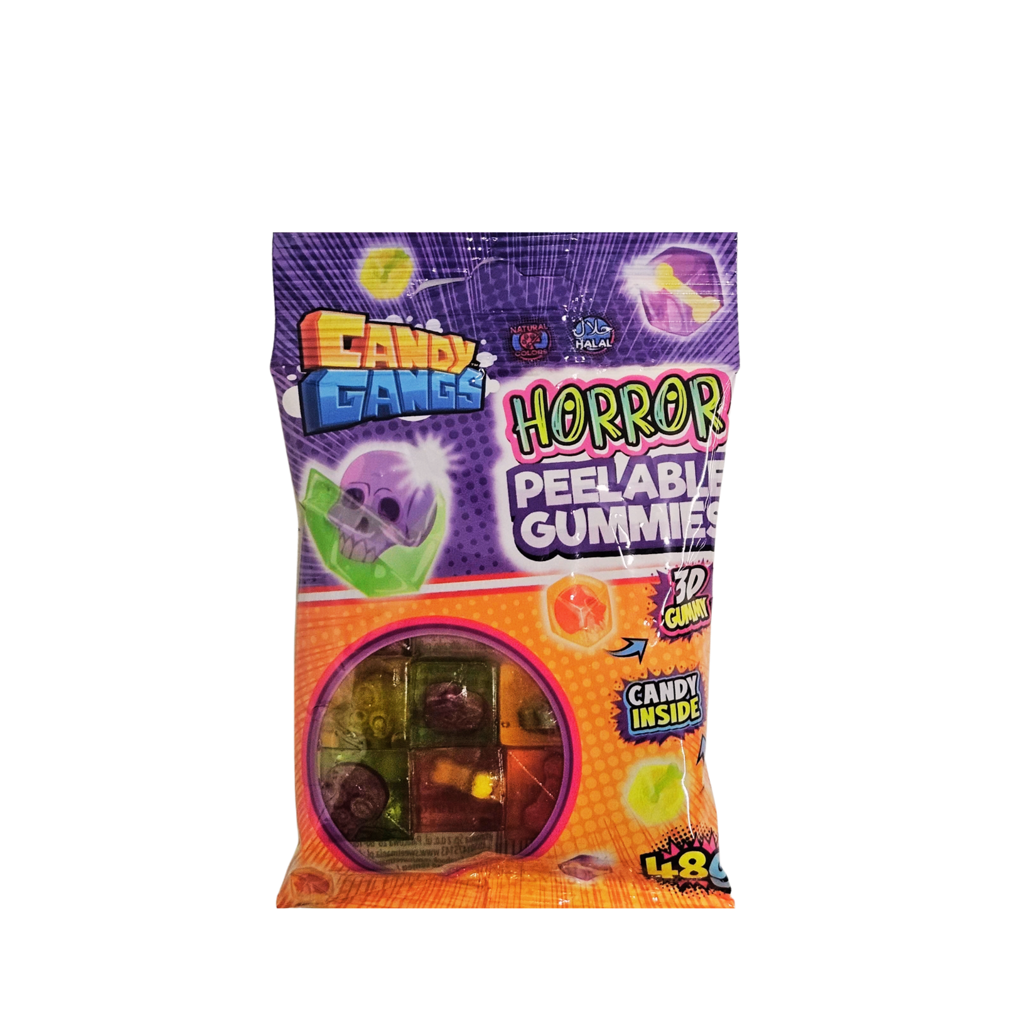 Candy Gangs Horror Peelable Gummies nulupami guminukai