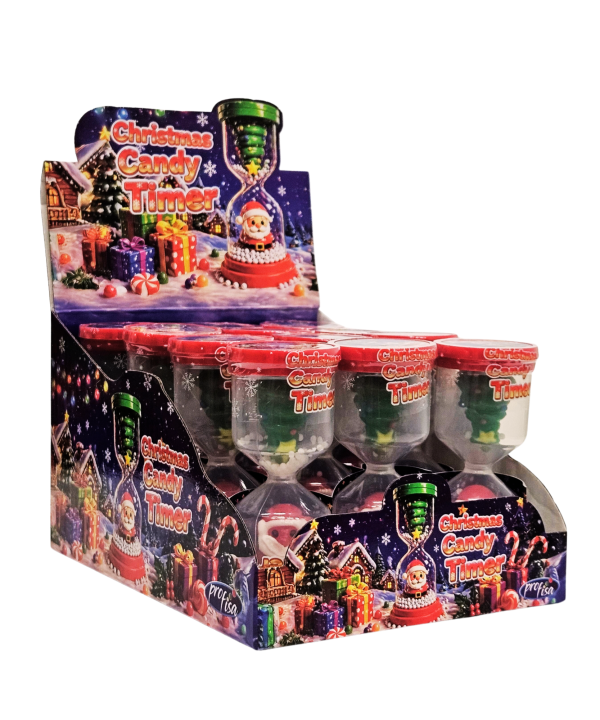 Christmas Candy Timer – kalėdiniai ledinukai smėlio laikrodžio formoje