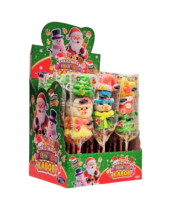 Christmas Marshmallow Kabob – kalėdinis zefyrų iešmelis