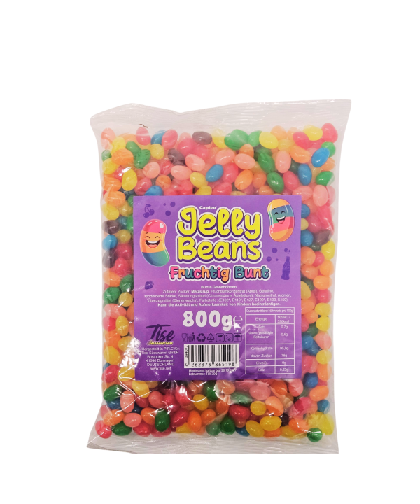 Caprice Jelly Beans įvairių vaisių skonių guminukai