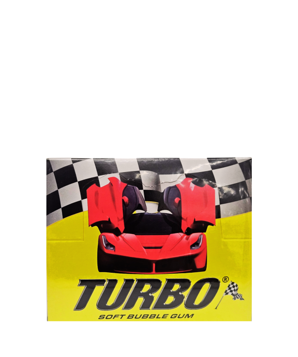 TURBO Soft Bubble Gum – Tutti Frutti skonio kramtomoji guma, 100 vnt