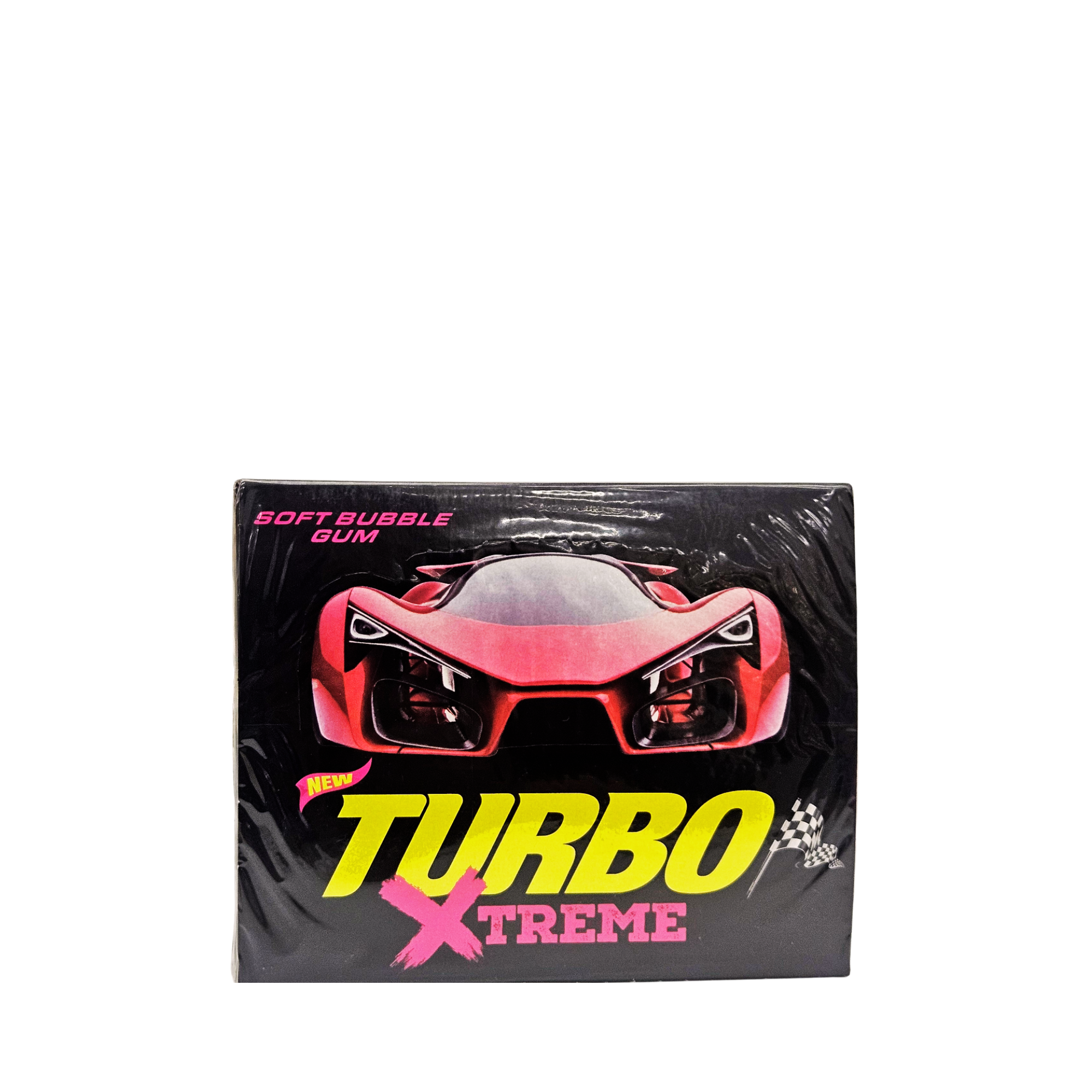 TURBO XTREME Soft Bubble Gum – Tutti Frutti skonio kramtomoji guma, 100 vnt